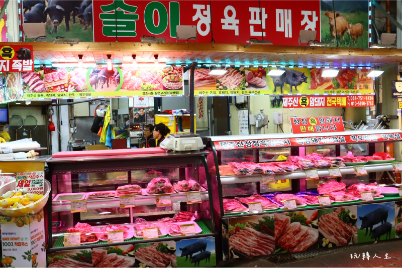 韓國濟州島景點-東門市場-買海鮮，價格便宜品質又好