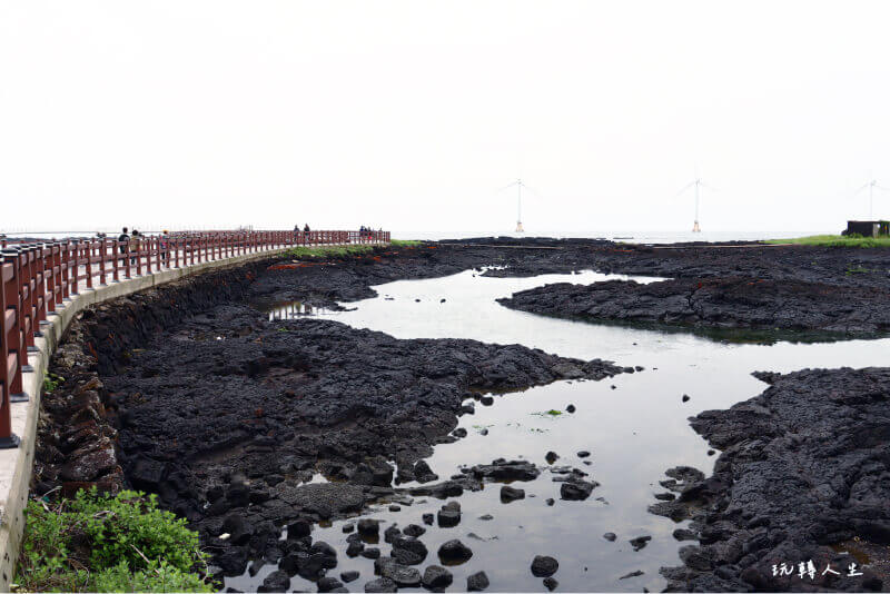 韓國濟州島景點-新昌風車海岸道路